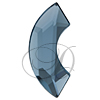 SWAROVSKI 2037 Eclipse Rhinestones 14mm Denim Blue
